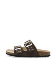 BIAMIAMI STUDDED TWO BUCKLE SLIDE