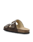 BIAMIAMI STUDDED TWO BUCKLE SLIDE