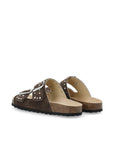 BIAMIAMI STUDDED TWO BUCKLE SLIDE