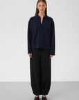MARIGOLD POLO SWEATSHIRT