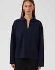 MARIGOLD POLO SWEATSHIRT