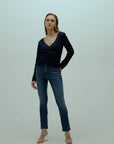 GATHERED TOP