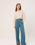 DENIM LYOCELL PANTS