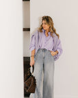LORE BLOUSE PURPLE