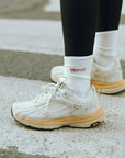 THE MERCER SOCKS WHITE/RED
