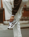 RE-RUN WHITE SILVER BROWN