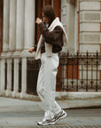 RE-RUN WHITE SILVER BROWN