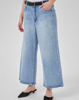 ALMA LOW CROTCH WIDE JEANS