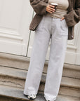 MID WAIST JEANS