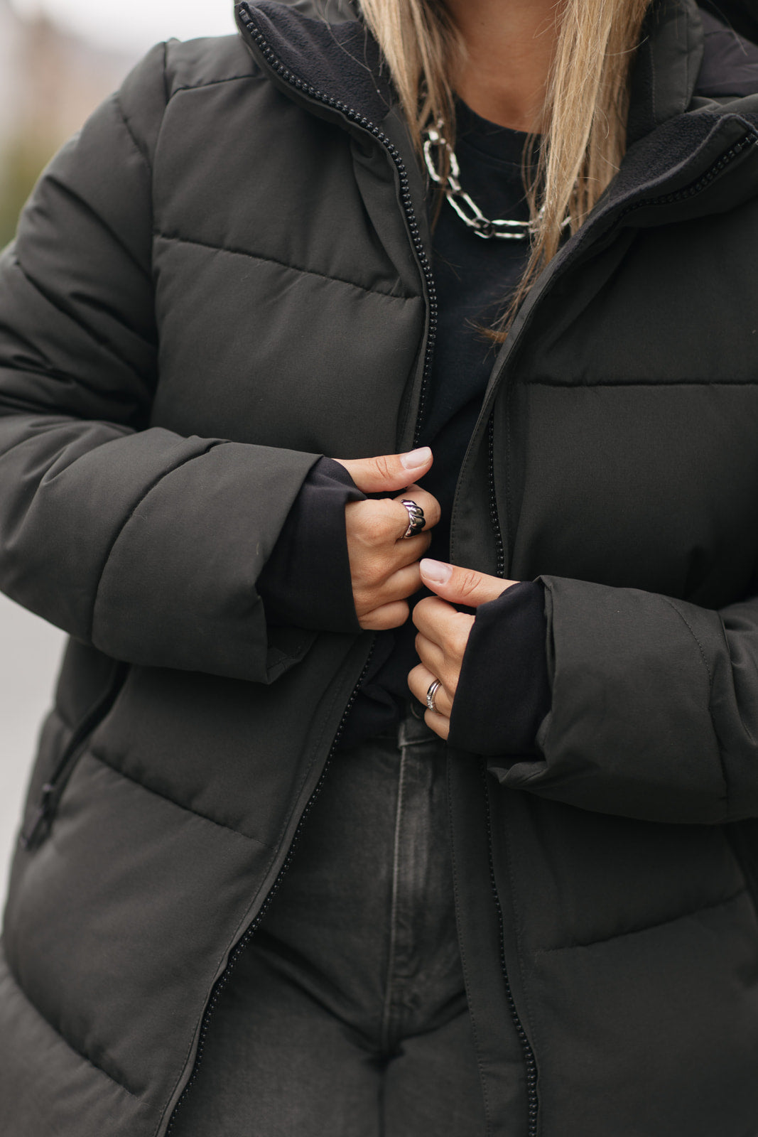 GLORIAN LONG PUFFER COAT