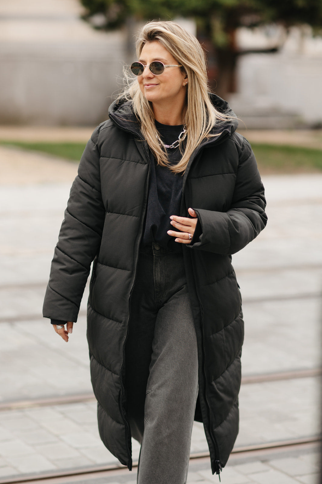 GLORIAN LONG PUFFER COAT