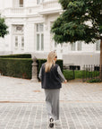 WIDE CABLE KNIT DRESS