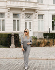 WIDE CABLE KNIT DRESS