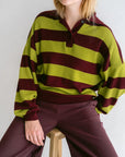 SAM PANTS AUBERGINE