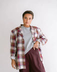 SAM PANTS AUBERGINE