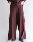 SAM PANTS AUBERGINE