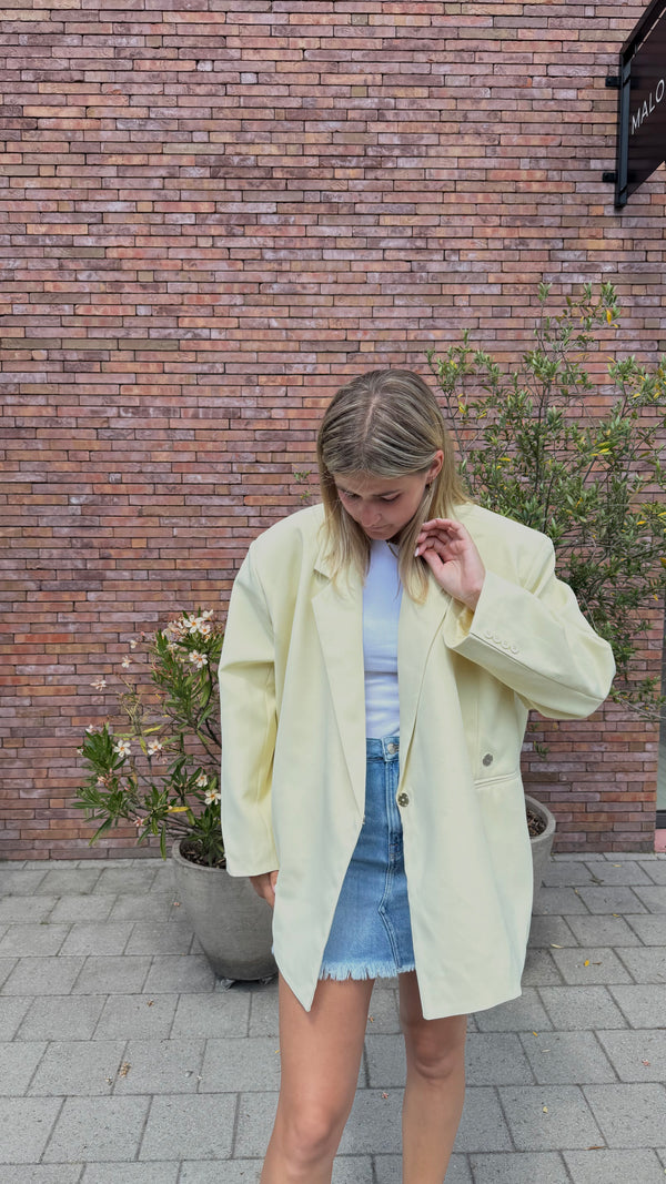 CAMILLA BLAZER YELLOW