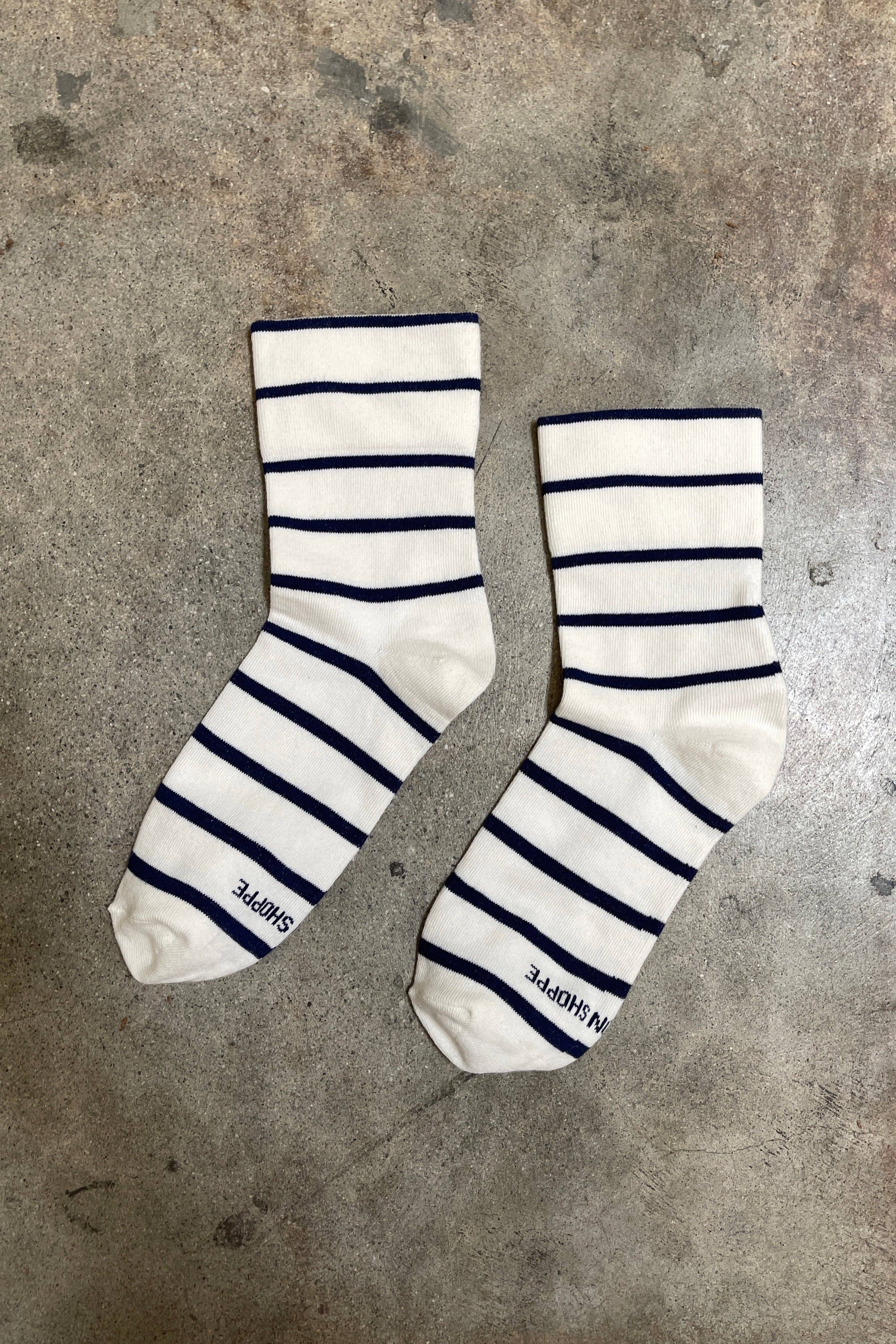 WALLY SOCKS - ECRU YELLOW