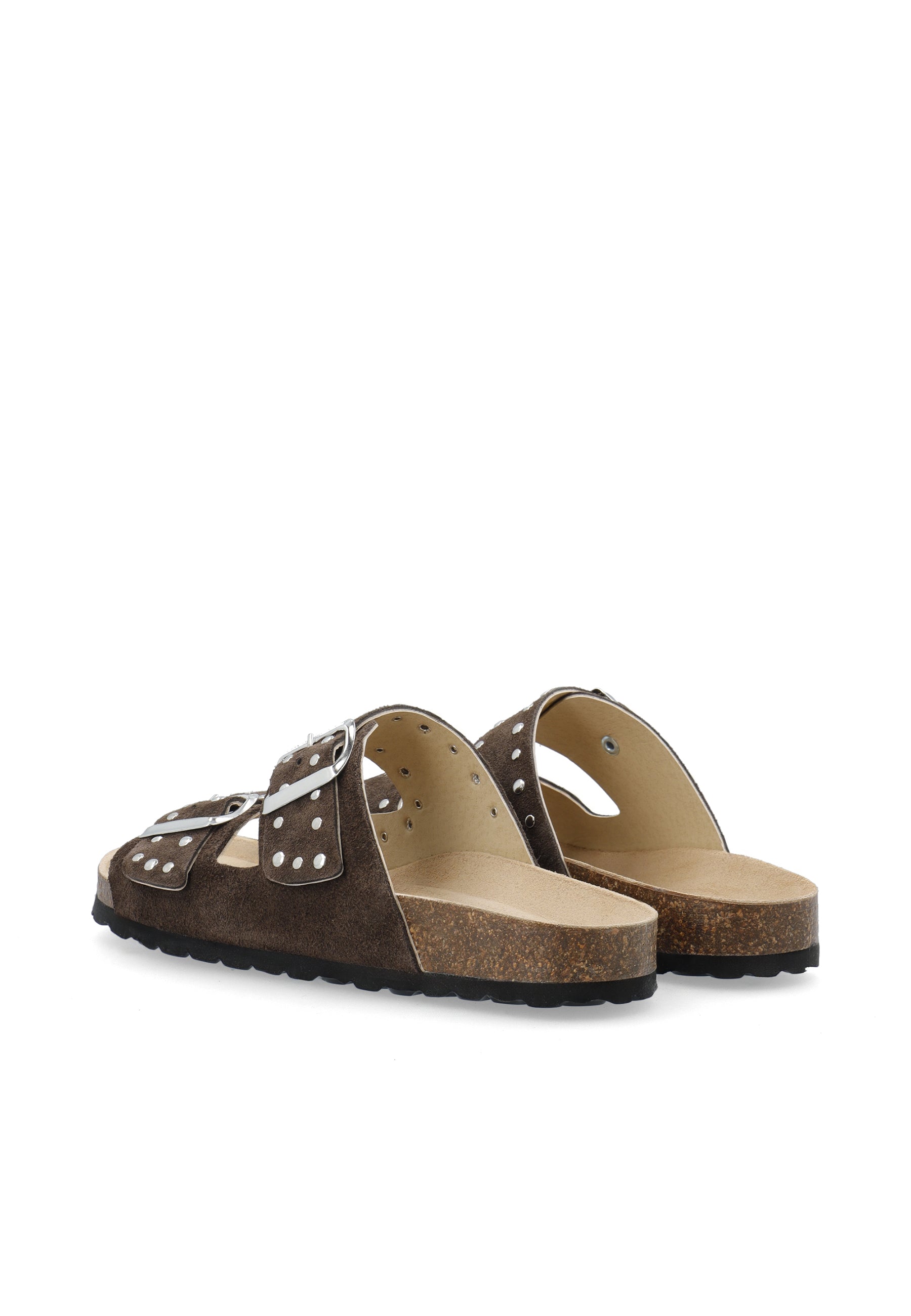 BIAMIAMI STUDDED TWO BUCKLE SLIDE