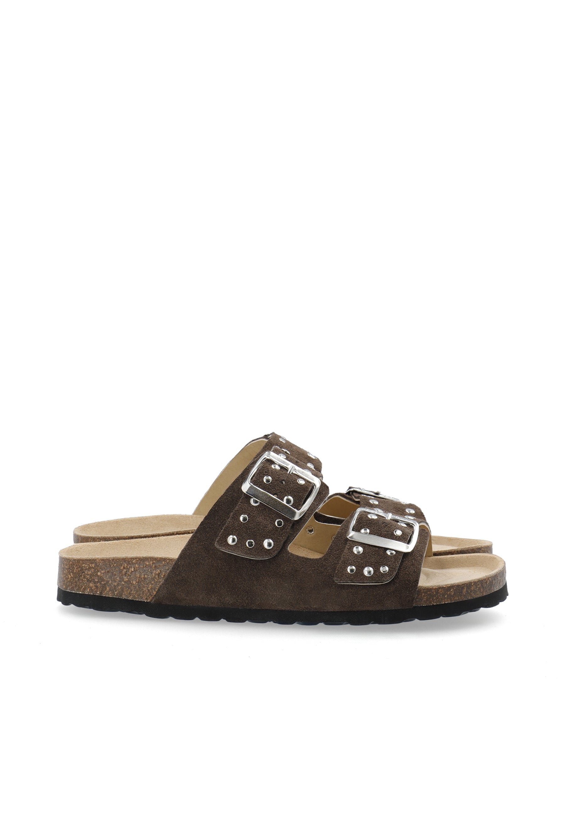 BIAMIAMI STUDDED TWO BUCKLE SLIDE