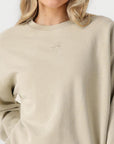 DIEGO SWEATER SANDY GREEN