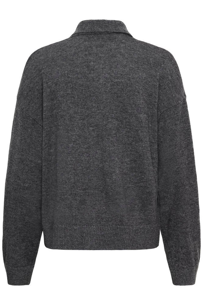 TONE POLO CARDIGAN