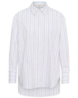 NOELLE STRIPED POPLIN BLOUSE