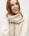 SANELINA SCARF LIGHT GREY
