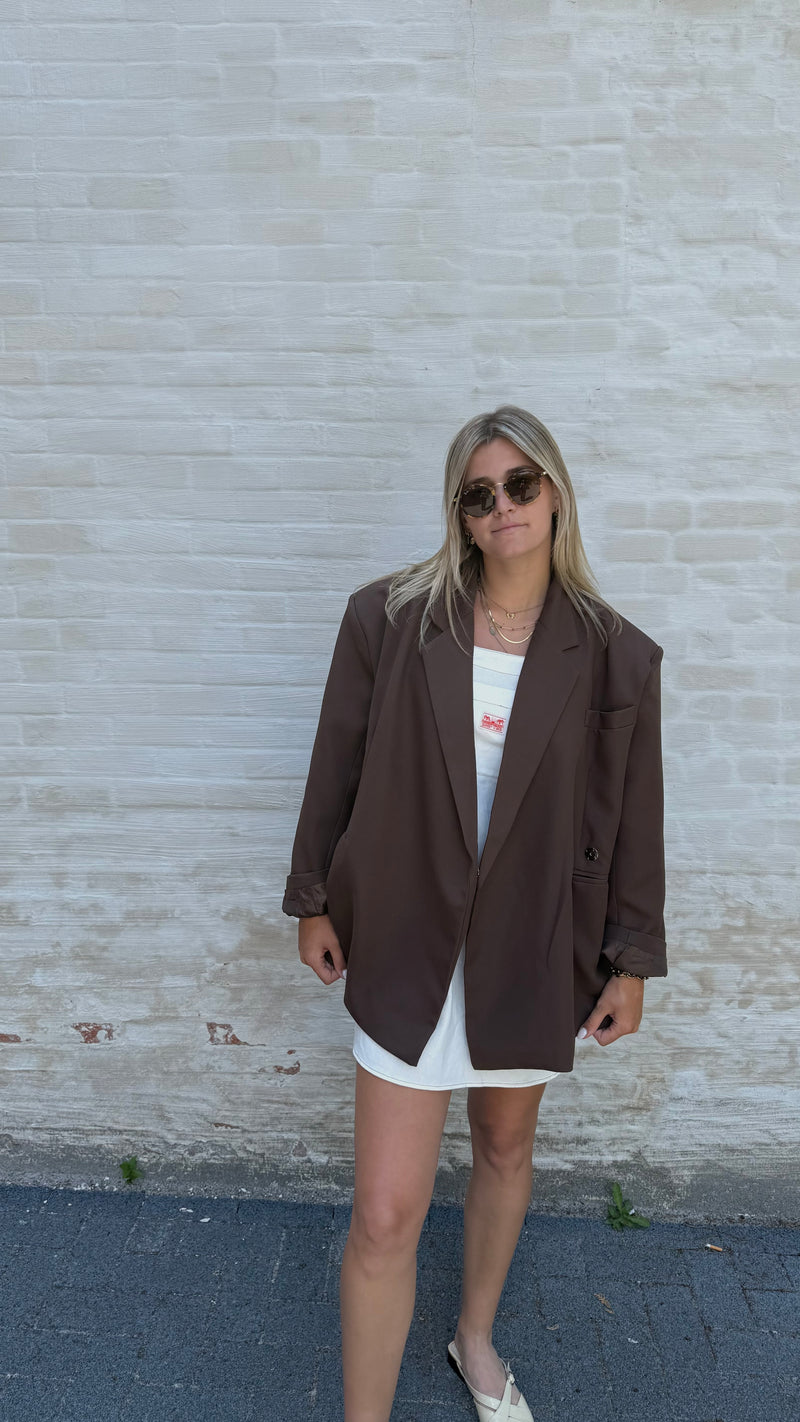 CAMILLA BLAZER BROWN