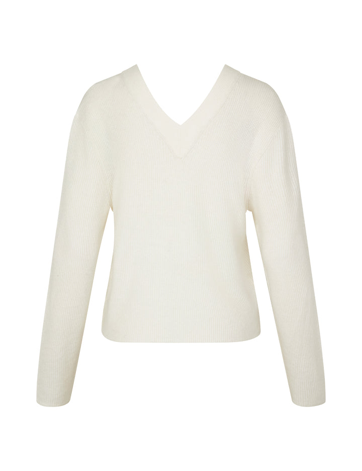 ASATO KNIT WHITE