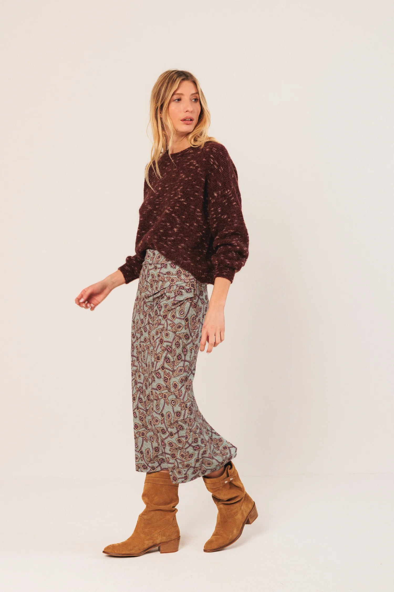 MIDI PENCIL SKIRT