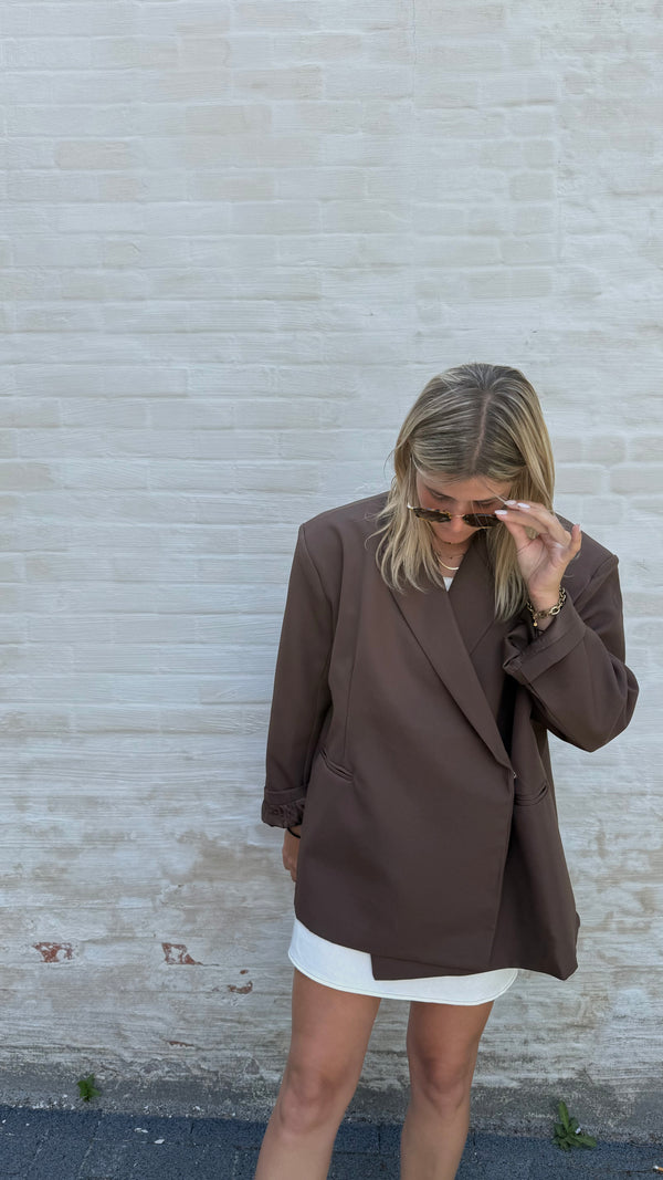CAMILLA BLAZER BROWN