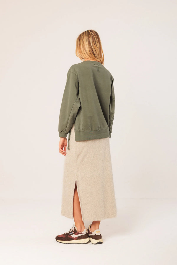 LONG TERRY SKIRT