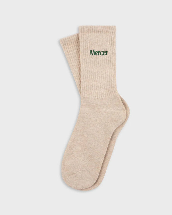 THE MERCER SOCKS OFF WHITE