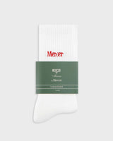 THE MERCER SOCKS WHITE/RED