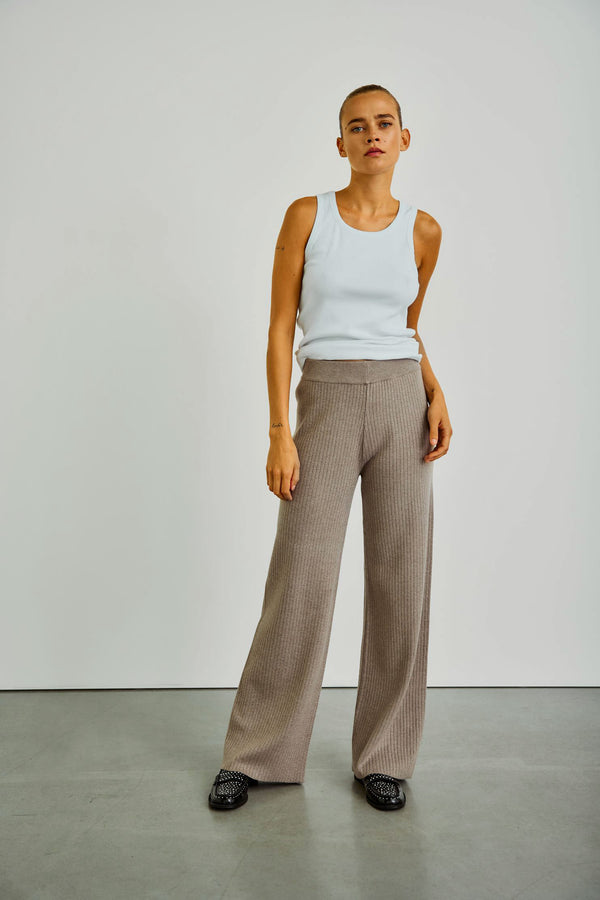 COCO WIDE KNIT PANTS