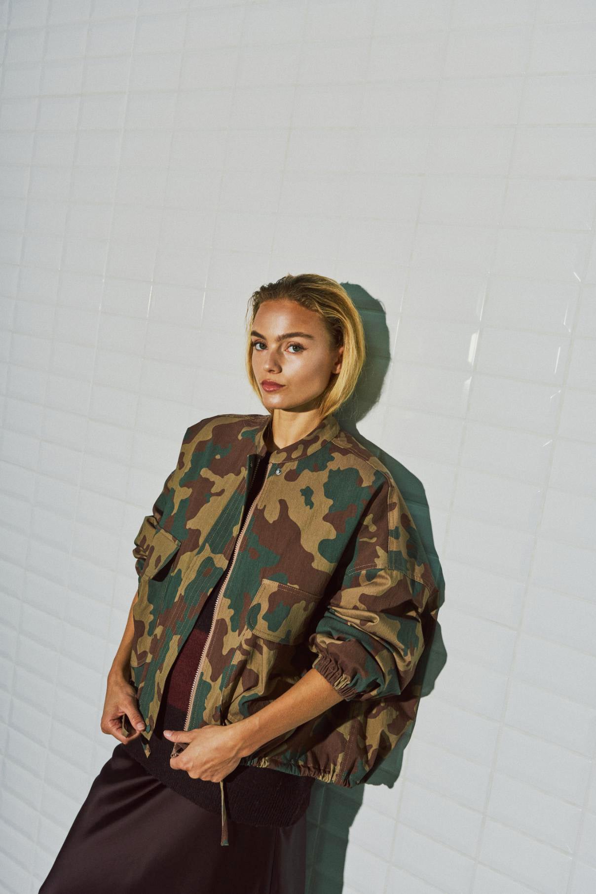 LEAH CAMO JACKET