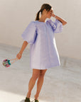 CHARLOTTE DRESS PURPLE
