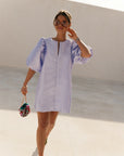 CHARLOTTE DRESS PURPLE