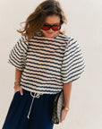 CHARLOTTE STRIPES BLOUSE