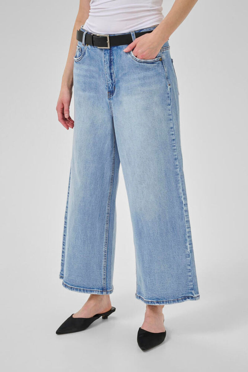 ALMA LOW CROTCH WIDE JEANS