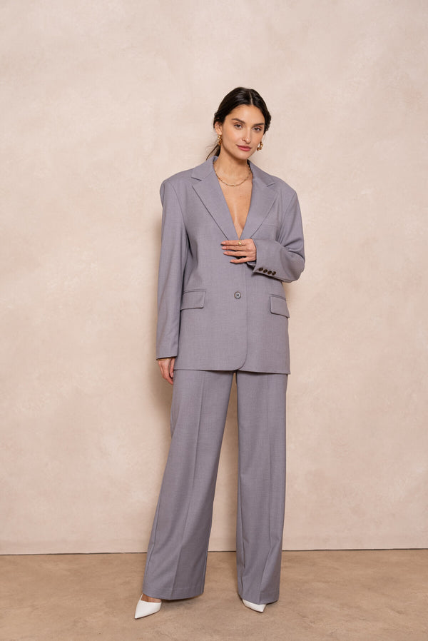 MELLA BLAZER GRIJS