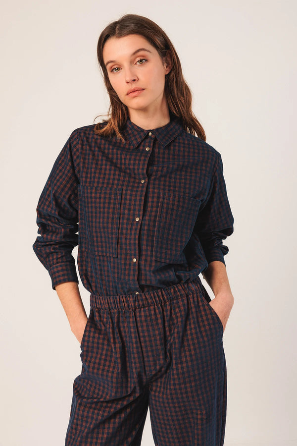 VICHY ELASTIC  PANTS